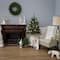 4.5 ft. Pre-Lit Dunhill® Fir Full Artificial Christmas Tree, Clear Lights